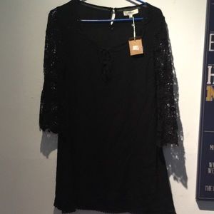 Umgee dress swim coverup crochet NWT